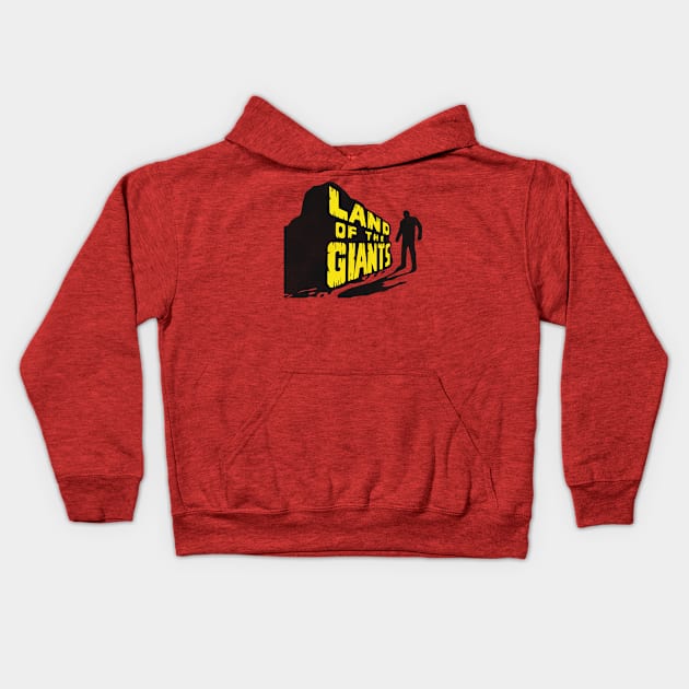 Land of the Giants Kids Hoodie by darklordpug